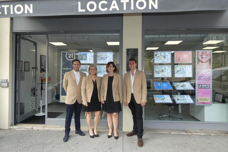l'équipe de l'agence Optimmo